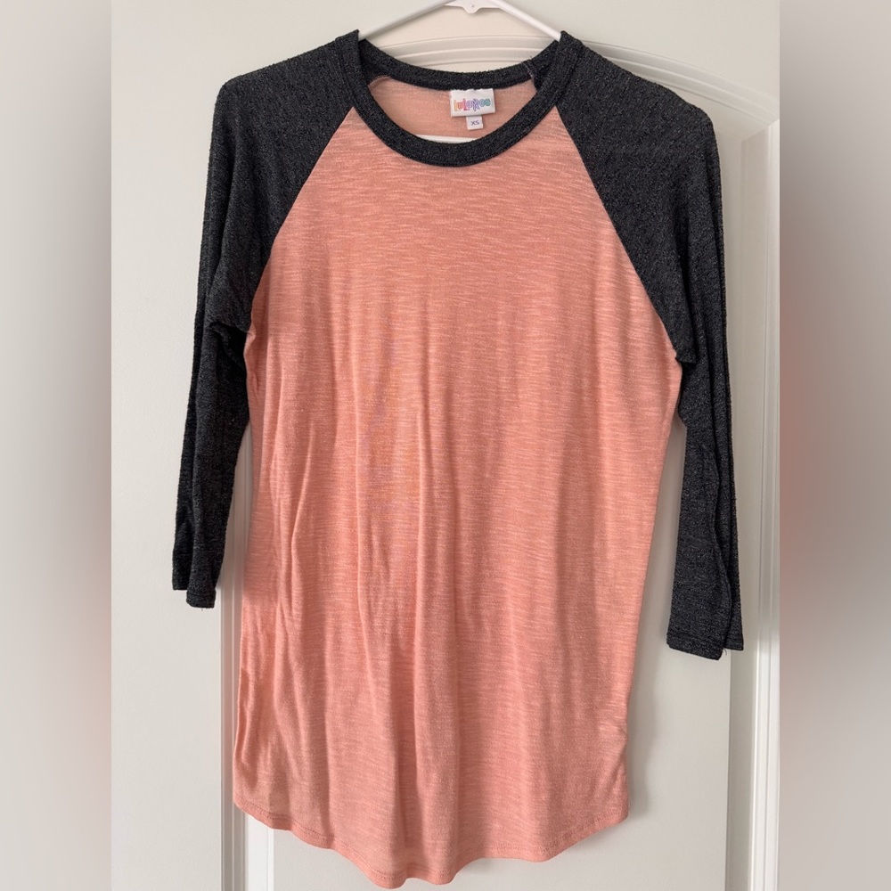 LuLaRoe Size XS Baseball Tee